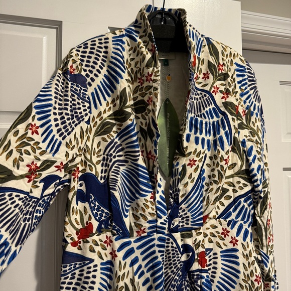 🥭FARM Rio Blue Macaw Flight Maxi Dress - Picture 12 of 14